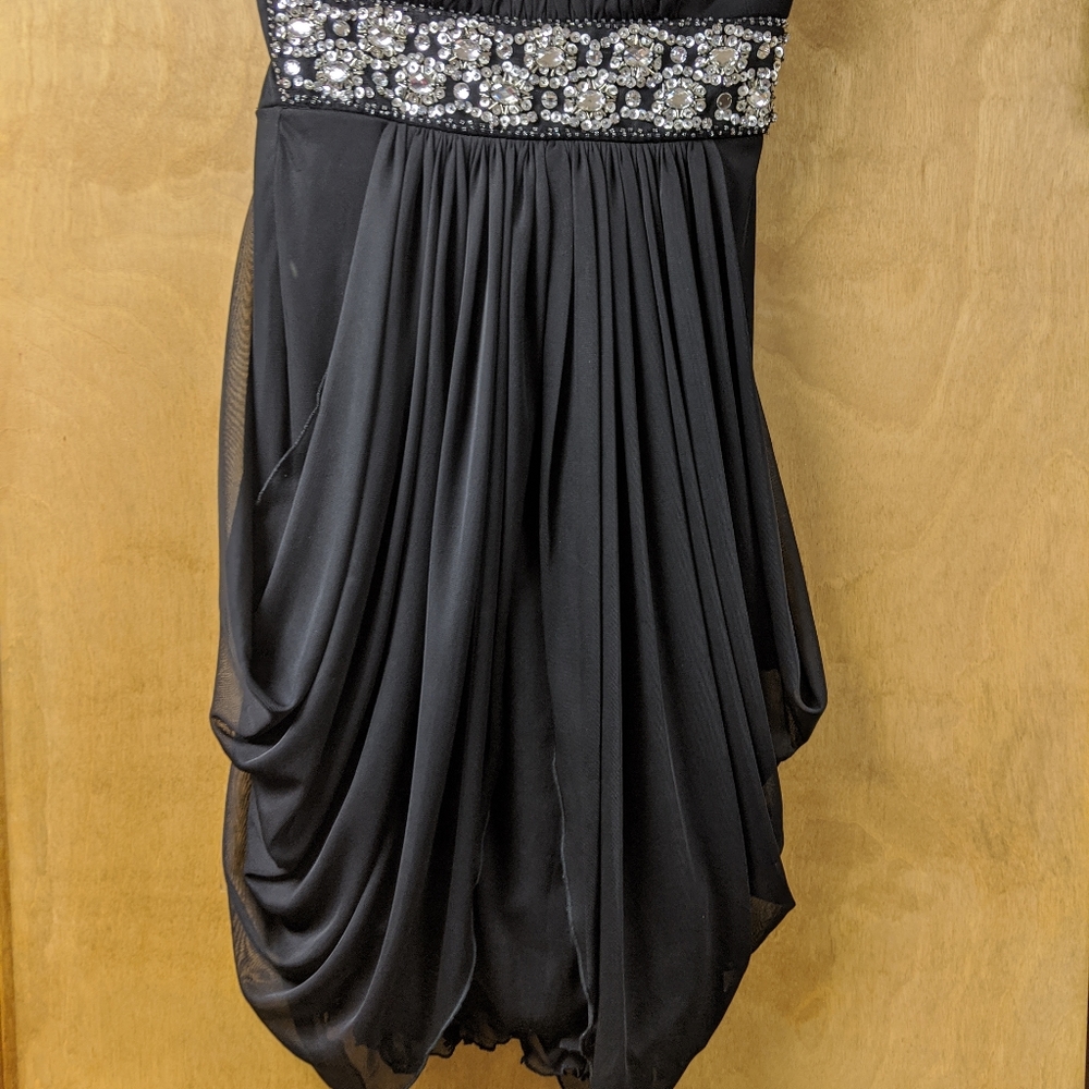Black dress with gems